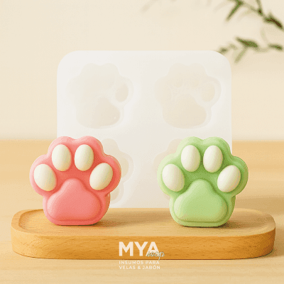 Molde Patita Gato 4 en 1–V105 –
