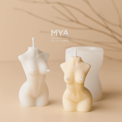 Molde Mini Figura Femenina 4 cm (Brazos Cortos) V049