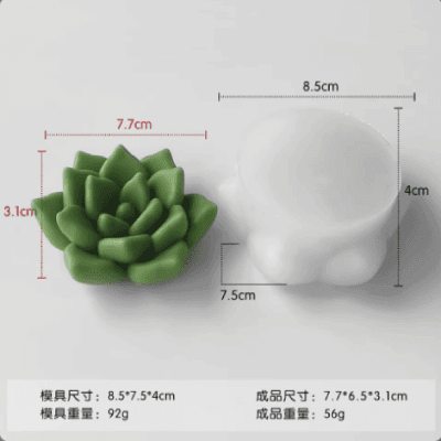 Molde Suculenta Big – V099