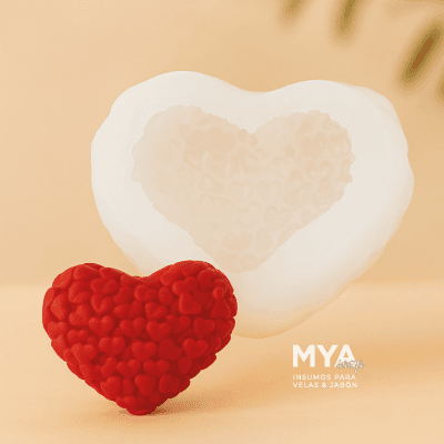 Molde Corazón Texturizado– V144 –