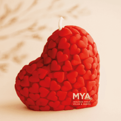 Molde Corazón Texturizado – V145 –