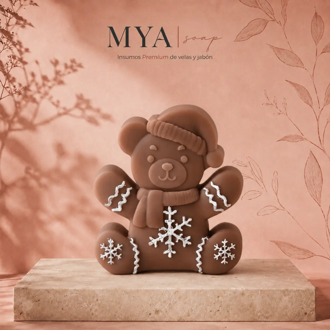 Molde de Christmas Oso V624