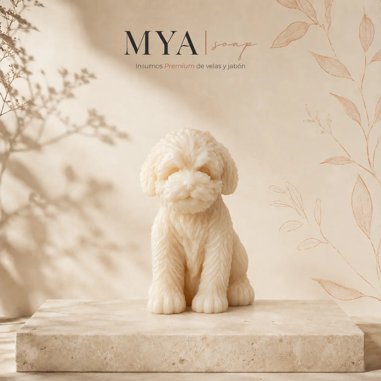 Molde de Sit Perro Teddy Pequeño V671