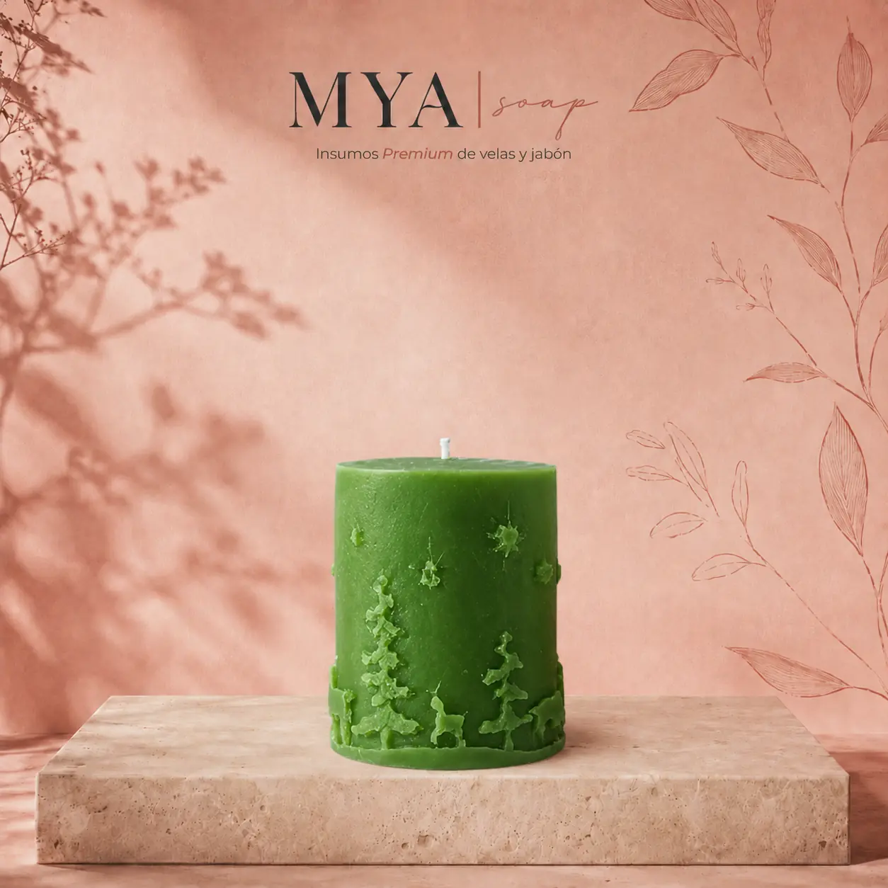 Molde de Christmas Style Cylinder V723