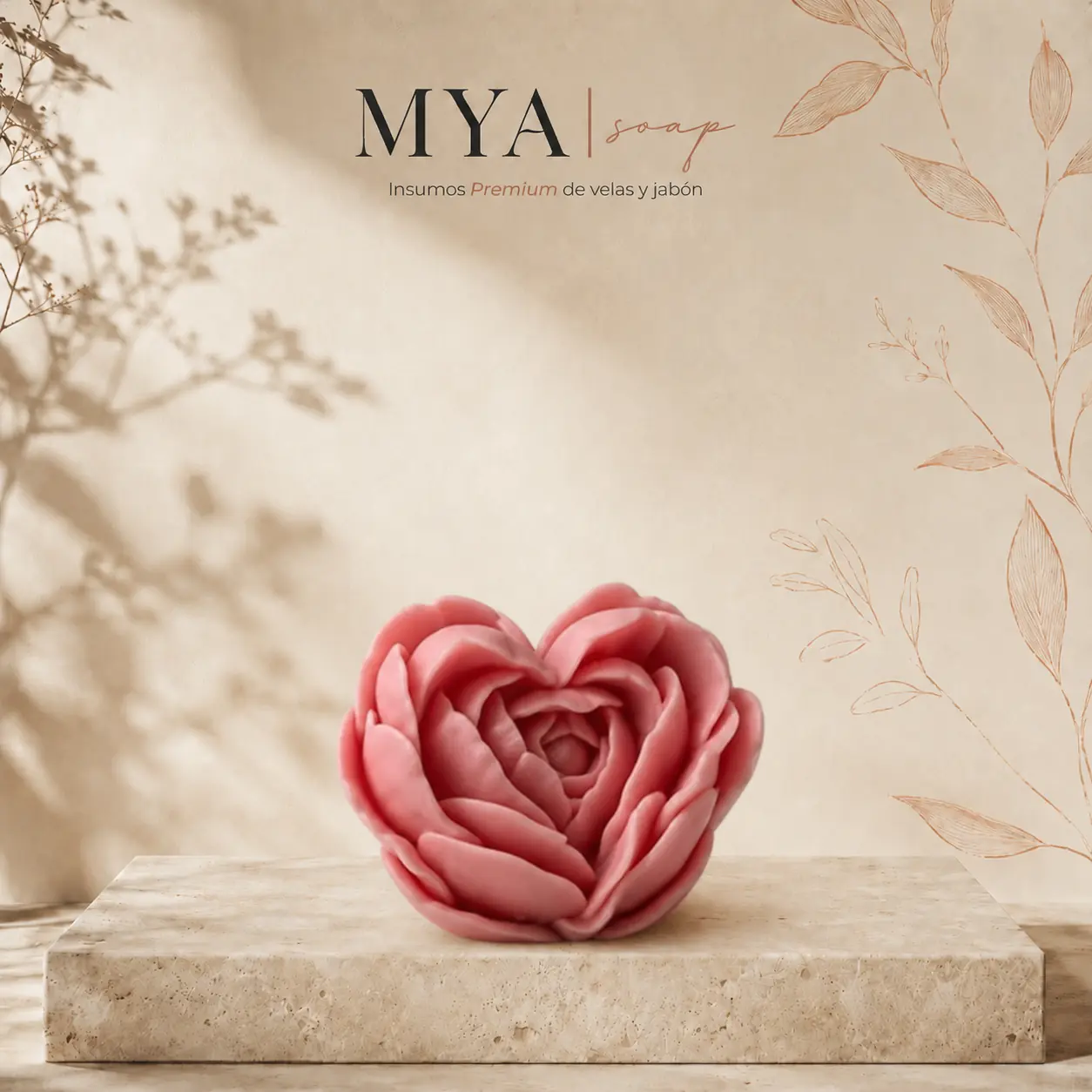 Molde de Corazón Mediana V797