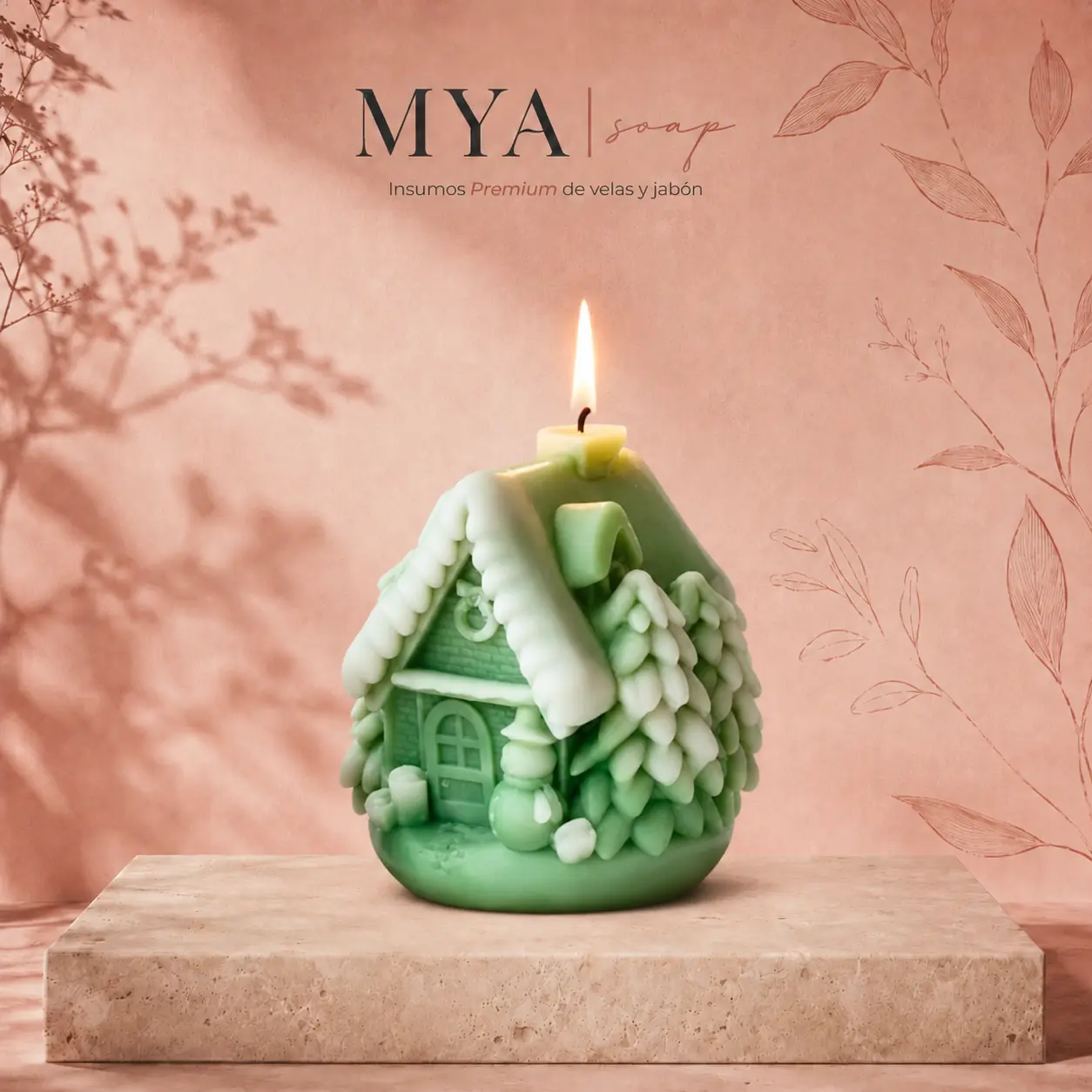 Molde de Christmas Casa V810