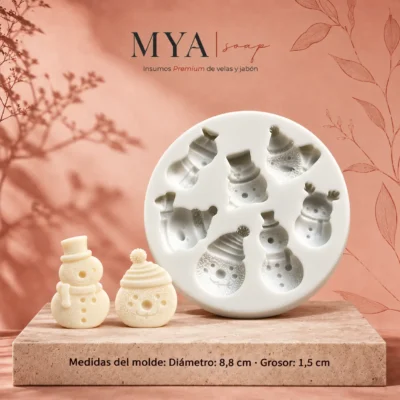 Molde para wax melts de Campana y alce – Wax 006